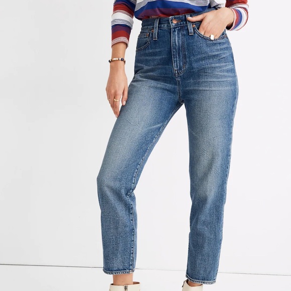 Madewell Denim - Madewell The MomJean Downey Wash